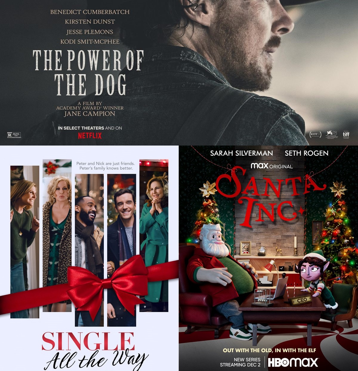 What Should I Watch Episode 20 - Single All The Way, Super Crooks, The Power of the Dog, Santa Inc