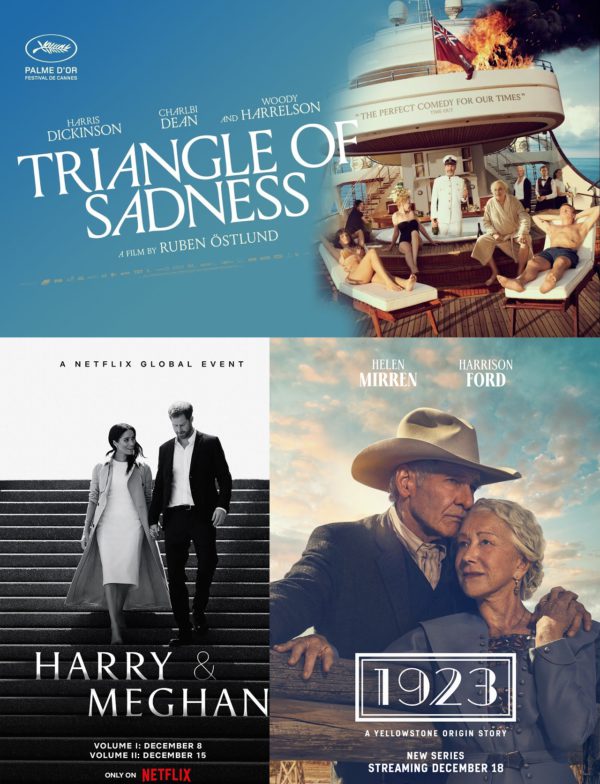 Episode 54 – Triangle of Sadness, 1923, Harry and Meghan