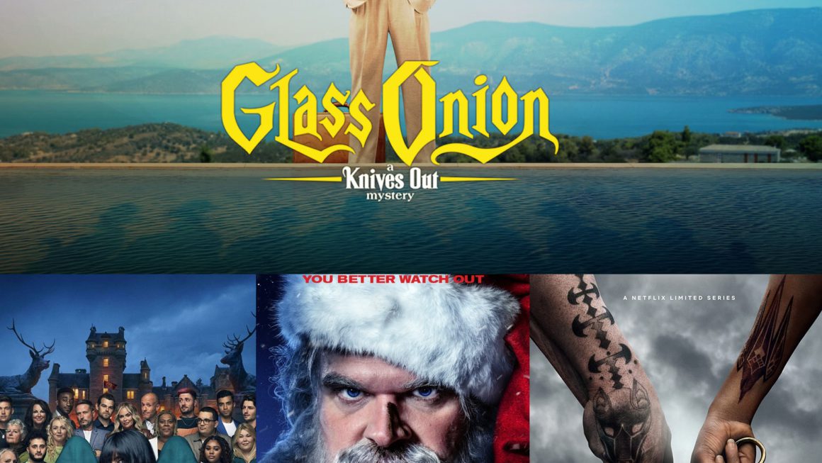 Episode 55 - Violent Night, Glass Onion: A Knives Out Mystery, The Traitors (UK), The Witcher: Blood Origin