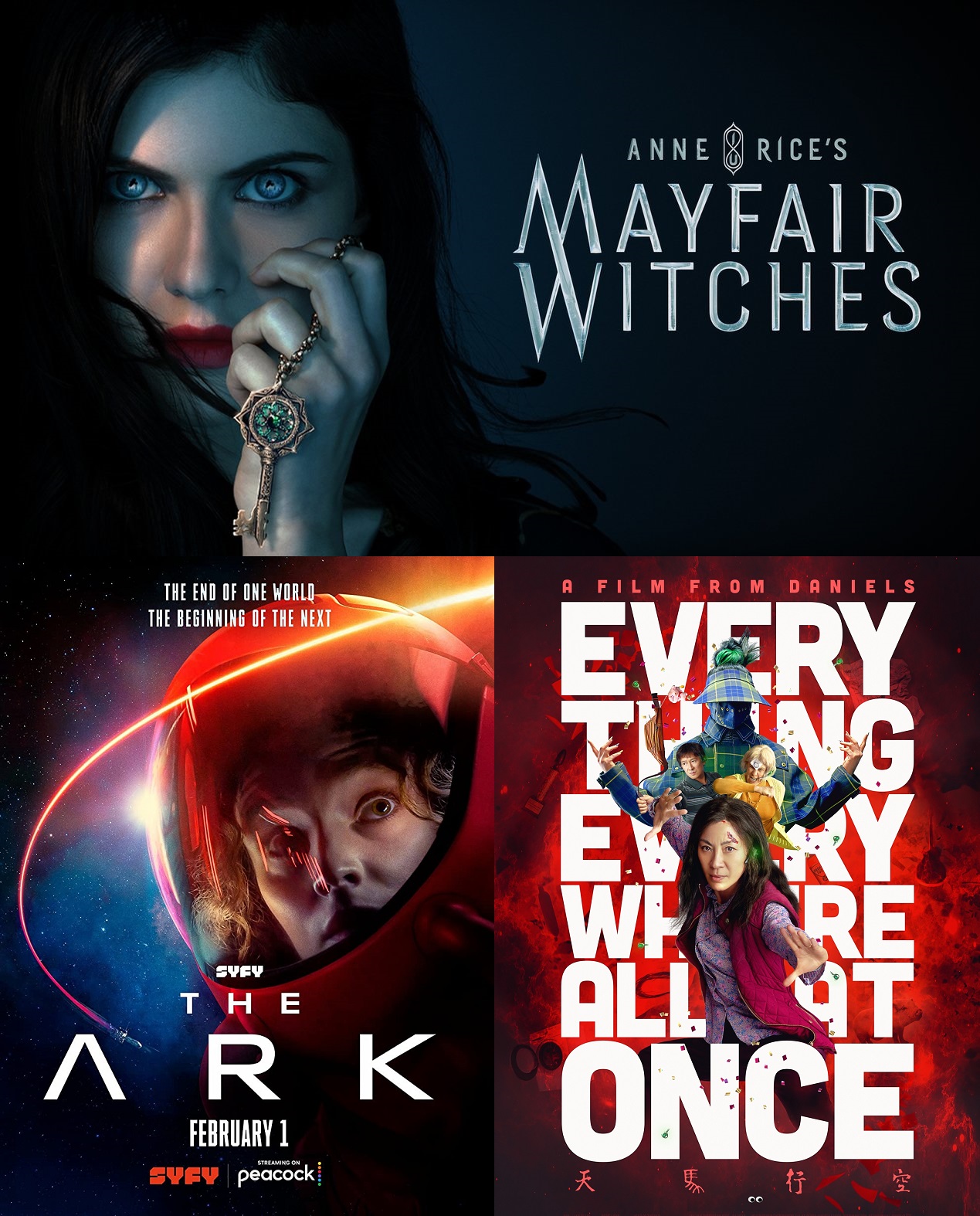 Episode 58 - Everything Everywhere All At Once, Mayfair Witches, The Ark